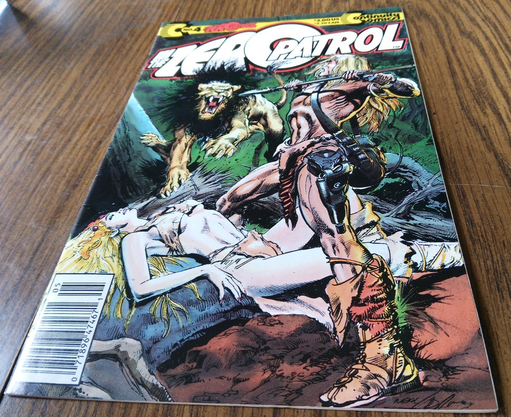 The Zero Patrol #4 March 1989 Continuity Comics